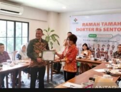 Syamsul Jahidin Dari ANF Law Firm Didapuk Penghargaan Dari Manajemen RS Sentosa