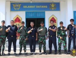 Satgas Yonzipur 5/Abw dan Bea Cukai Nanga Badui Tingkatkan Kerja Sama Amankan Batas RI-Malaysia