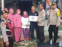 Sambut HUT Bhayangkara ke-78, Kapolsek Makasar Kompol Rusit Malaka Berikan Motivasi Anggota Alami Sakit Menahun