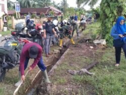 HUT ke-66 Kodam VI/Mlw : Kodim 0913/PPU Laksanakan Karya Bhakti Aksi Bersih-Bersih Fasum