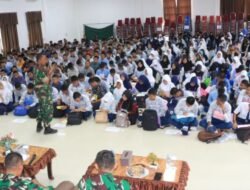 Kodim 0913/PPU Berikan Pendidikan Wawasan Kebangsaan Kepada Siswa- Siswi SMKN 2