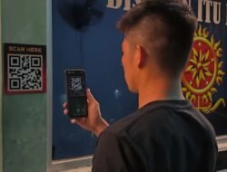 Inovasi Digital Yonarmed 10/Bradjamusti Buat Aplikasi QR Barcode Keluar Masuk Satuan