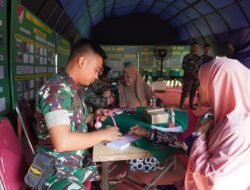 TMMD Kodim 0508/Depok Buka Posko Layanan Kesehatan Gratis