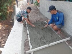 Pengerjaan Turap di TMMD Kota Depok Sudah Menyelesaikan 95 Persen