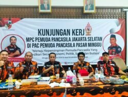 Kunker MPC Pemuda Pancasila Jakarta Selatan Di PAC Pemuda Pancasila Pasar Minggu, Siap Berkolaborasi dan Berdikari