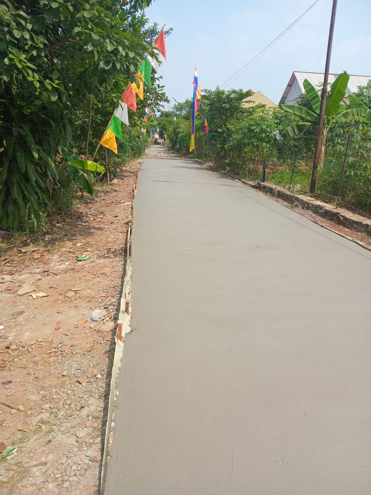 TMMD di Kota Depok Pengerjaan Pengecoran Jalan Capai 290 Meter