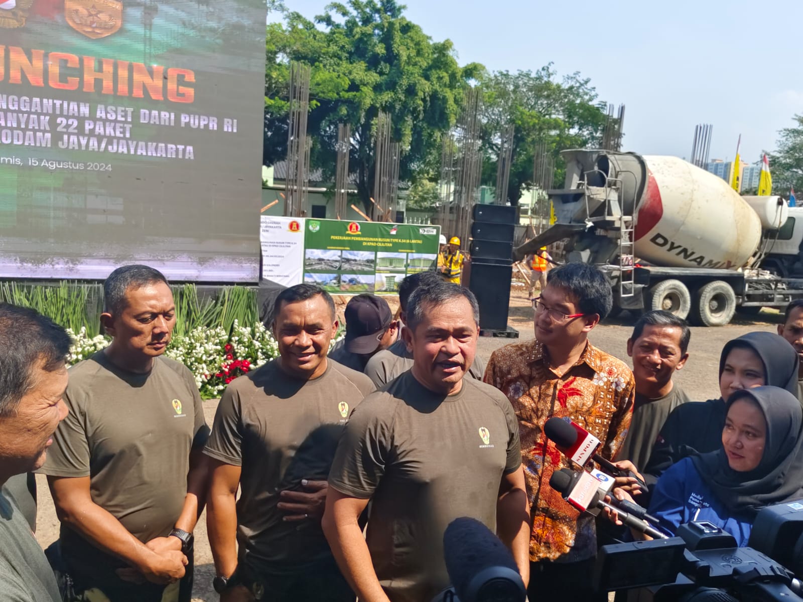 Launching Pembangunan Pengganti Aset Dari Kementerian PUPR RI