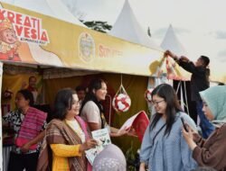 Ketua Tim Kontingen Sumatera Utara untuk Kreativesia, Titin Suhartini : Promosikan Pelaksanaan Pekan Olahraga Nasional (PON) XXI Aceh – Sumut