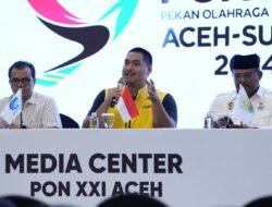 Menpora Dito Ariotedjo dan Ketua Umum KONI Marciano Norman Sepakat Pastikan Pelaksanaan PON XXI Aceh-Sumut 2024 Sesuai Target