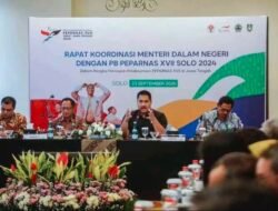 Menpora Dito Ariotedjo : Kolaborasi, Keterbukaan dan Komunikasi yang Baik Kunci Sukses Pelaksanaan Peparnas XVII/2024