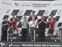 Presiden Joko Widodo Saksikan MotoGP Mandalika 2024 Ajang Balap Motor Paling Bergengsi di Dunia