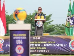 Deputi Bidang Pengembangan Pemuda Kemenpora Raden Isnanta : Apsumsi II U-14 Menanamkan Mental Kompetisi, Kerja Keras, dan Disiplin