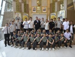 Menpora Dito Ariotedjo Melepas Timnas Futsal U16 Putra Indonesia Mengikuti Kejuaraan Futsal AFF di Thailand