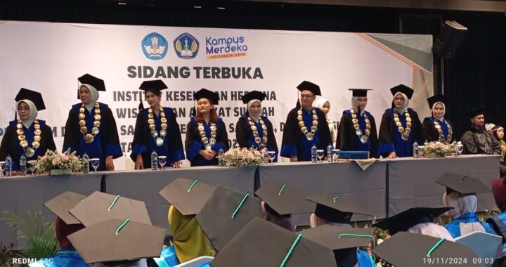 Wisuda Ke-2 Institut Kesehatan Hermina, 267 Mahasiswa Lulus dan Ikuti Prosesi Wisuda di Ball Room Hermina Tower