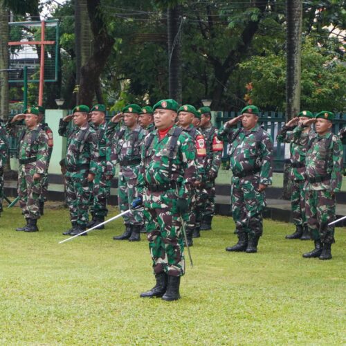 Kodim 0508/Depok Gelar Upacara 17-an, Pangdam Jaya Tekankan Kesiapan Akhir Tahun