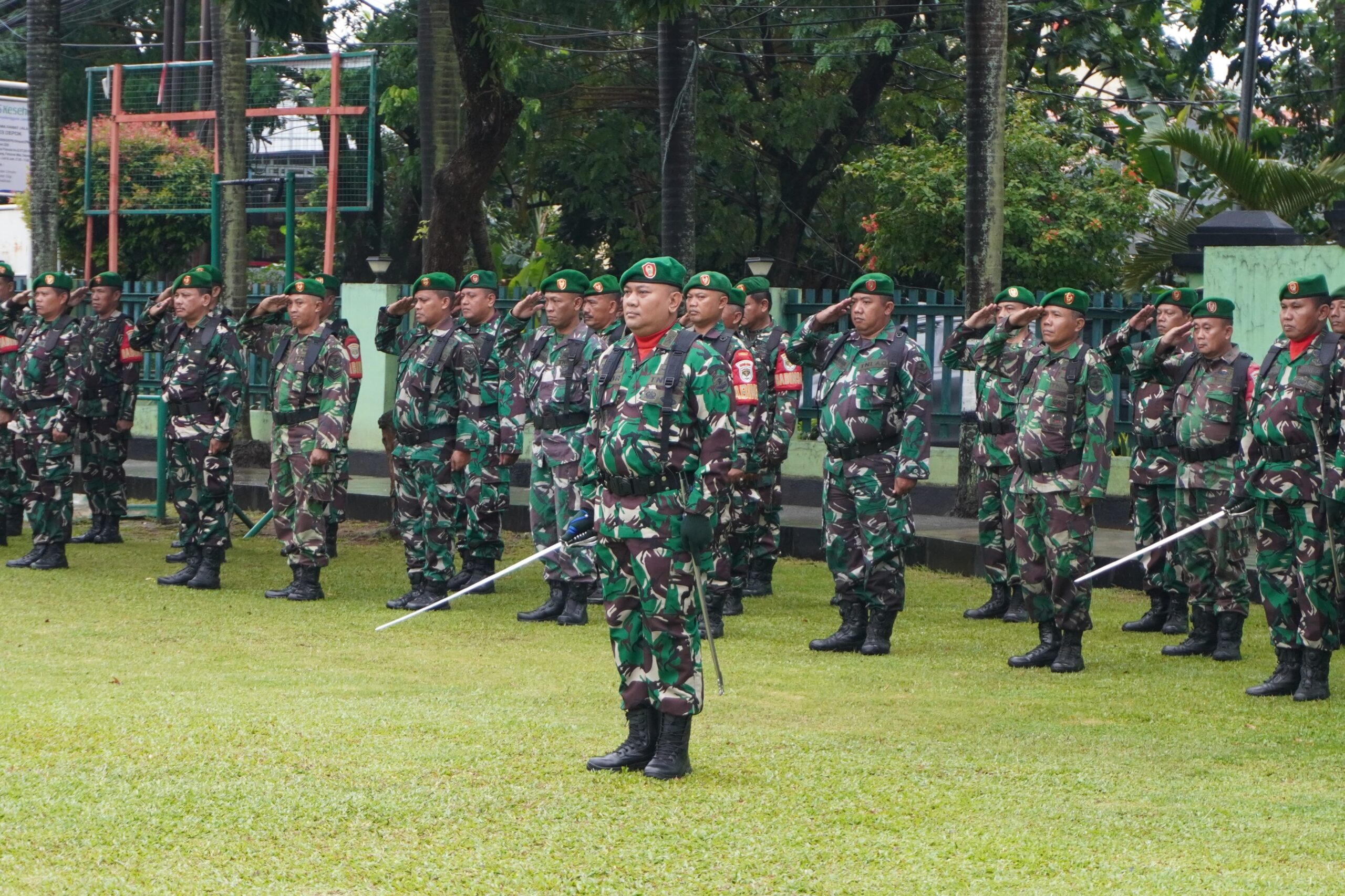 Kodim 0508/Depok Gelar Upacara 17-an, Pangdam Jaya Tekankan Kesiapan Akhir Tahun