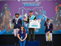 Letda Kav Yosua Sitorus Berhasil Ukir Prestasi di Ajang Berkuda Internasional