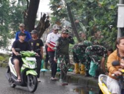 Kodim 0508/Depok Gelar Karya Bakti Antisipasi Banjir dan Wabah Penyakit di Kelurahan Mampang