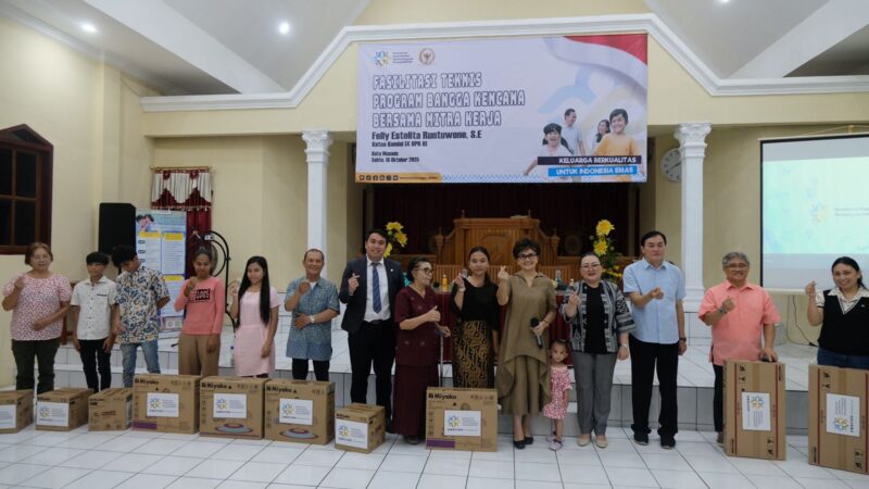 Membangun Keluarga Sehat Menuju Generasi Emas Indonesia, Sosialisasi Program Bangga Kencana di Manado