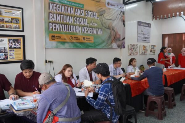 Bapas Prima Peduli Masyarakat: Klien dan Warga Palmerah Nikmati Cek Kesehatan Gratis dan Bantuan Sosial