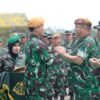 Kasad TNI AD Terima Brevet Master Gunner di Latbakjatrat Arhanud Kebumen