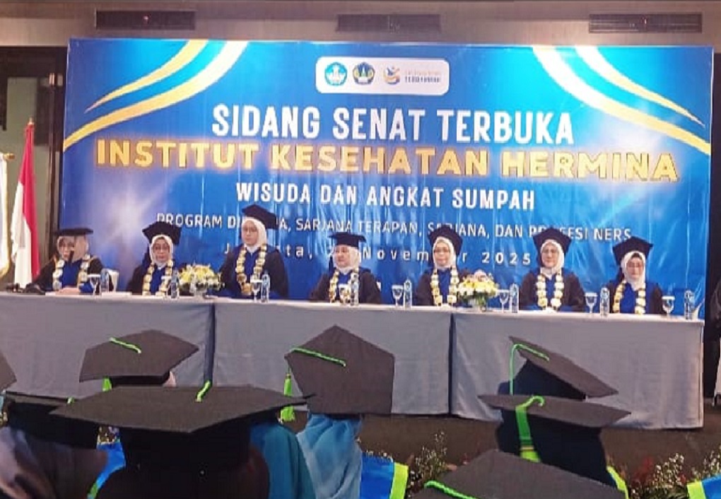 Institut Kesehatan Hermina Wisuda 206 Lulus