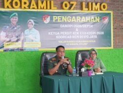 Koramil 07/Limo Terima Kunjungan Dandim Depok: Pembinaan, Sinergi, dan Penguatan Wilayah