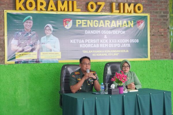 Koramil 07/Limo Terima Kunjungan Dandim Depok: Pembinaan, Sinergi, dan Penguatan Wilayah