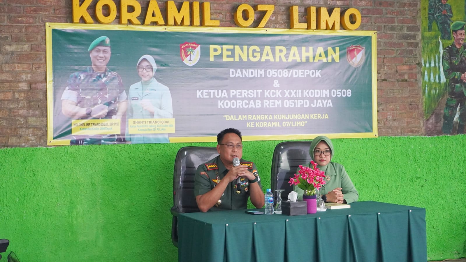 Koramil 07/Limo Terima Kunjungan Dandim Depok: Pembinaan, Sinergi, dan Penguatan Wilayah