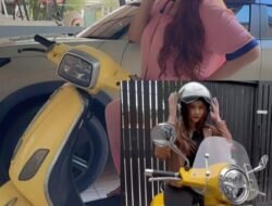 “Vespa Kuning” Motor Kita Warnanya Sama … Cus Sunmorii Dutt …