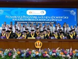FKG Unpad Laksanakan Pelantikan dan Pengambilan Sumpah Dokter Gigi serta Pelantikan Dokter Gigi Spesialis Gelombang 2 Tahun Akademik 2025/2026