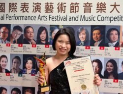 Khanzania Ulya Qira Azzizah Raih First Place Winner Hong Kong International Youth Performance and Art Festival 2026