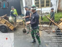 Cegah Genangan, Satgas TMMD Kodim Depok Kebuti Drainase 200 Meter