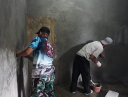 Sinergi TNI dan Warga, RTLH Sukamaju Melaju Lebih dari Separuh Target