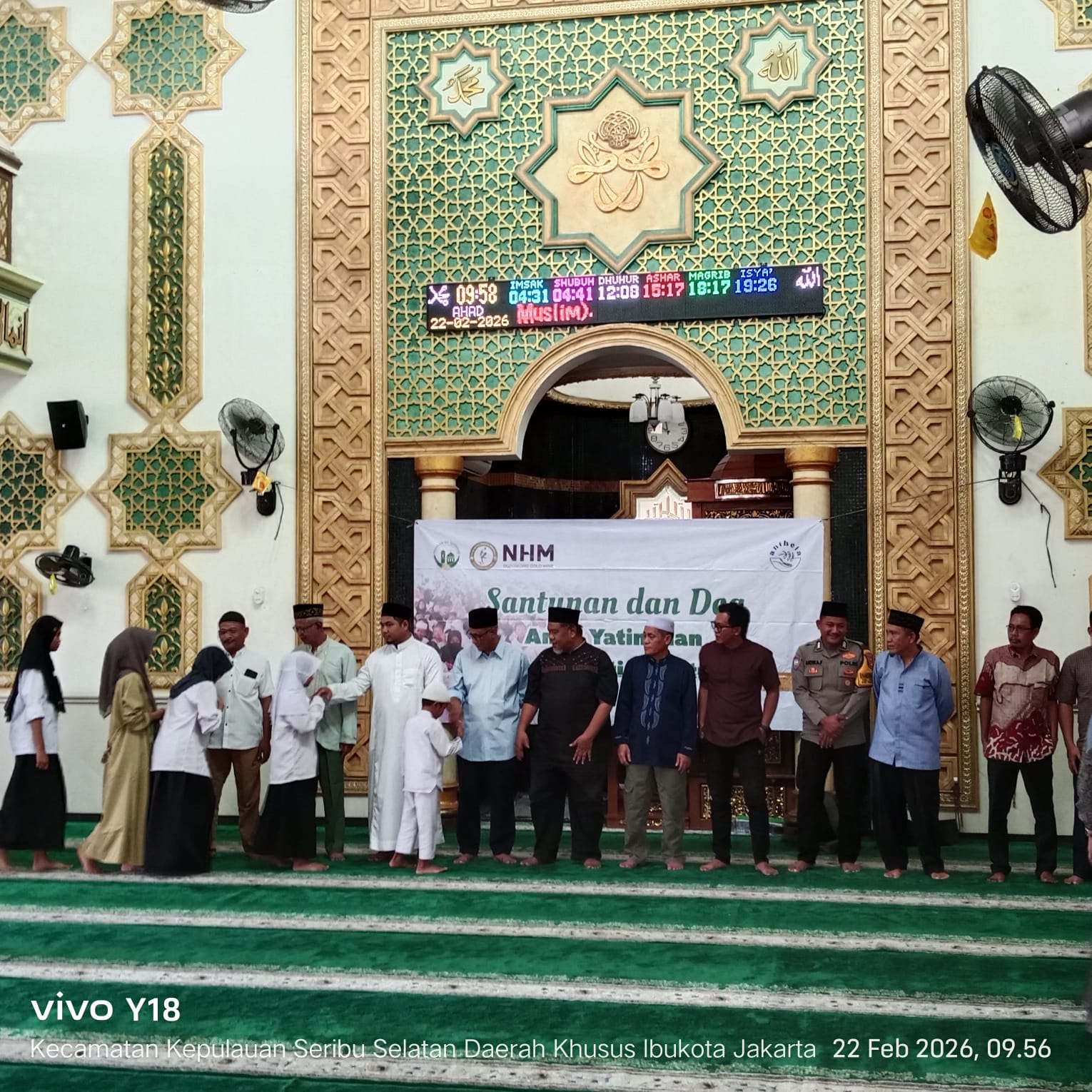 Santunan dan Doa Bersama 121 Anak Yatim di Pulau Tidung, Wujud Kepedulian dan Sinergi Sosial