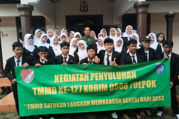 TMMD Hadir di Sekolah, Siswa SMK YAPEMRI Dibekali Nilai Kebangsaan