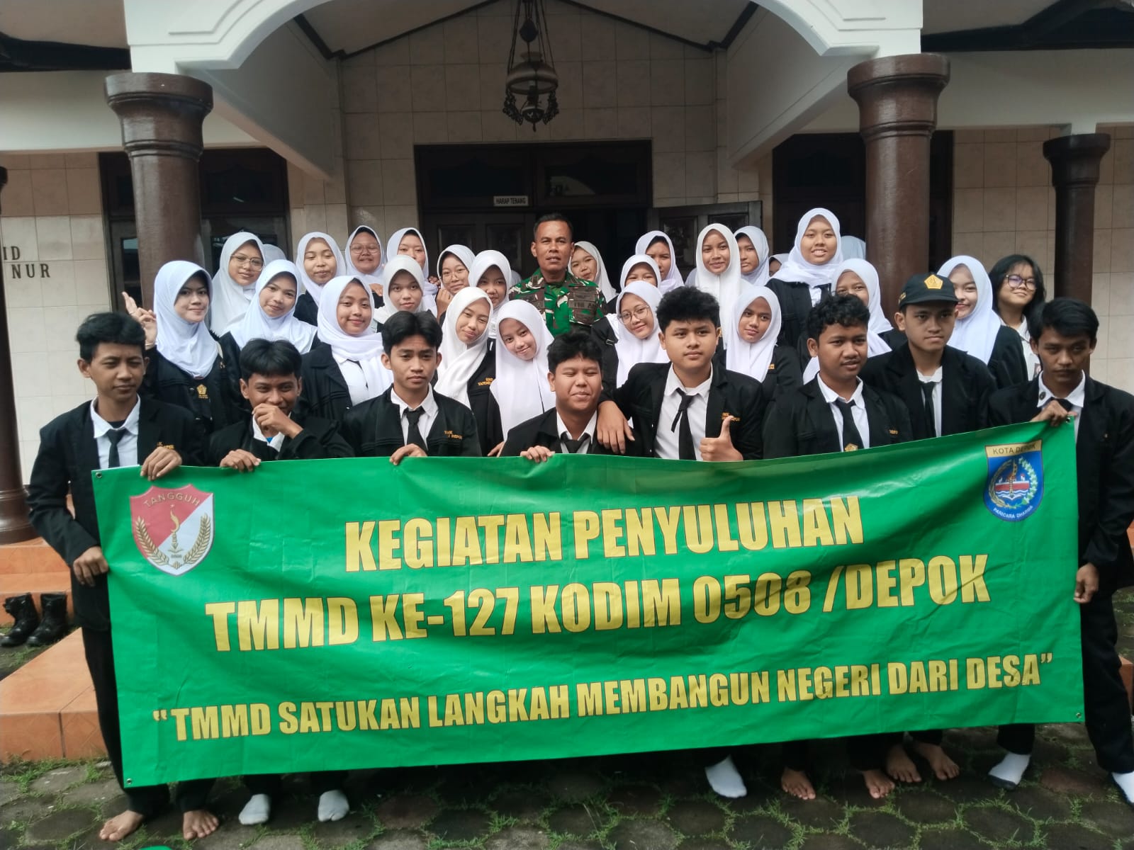 TMMD Hadir di Sekolah, Siswa SMK YAPEMRI Dibekali Nilai Kebangsaan