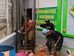 Sumur Bor TMMD Hadirkan Air Bersih untuk Wudhu di Mushallah Baitul Hikmah