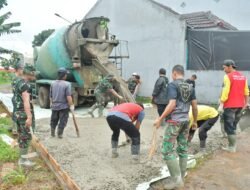 89 Personel TNI AD Turun Tangan, Pengerasan Jalan Capai 69 Persen