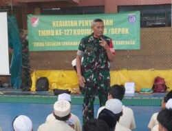 Bangun Mental Generasi Muda, TMMD Ke-127 Edukasi Bahaya Narkoba di Cilodong