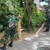 Kodim 0508/Depok Genjot Infrastruktur, Jalan 222 Meter Capai 75 Persen