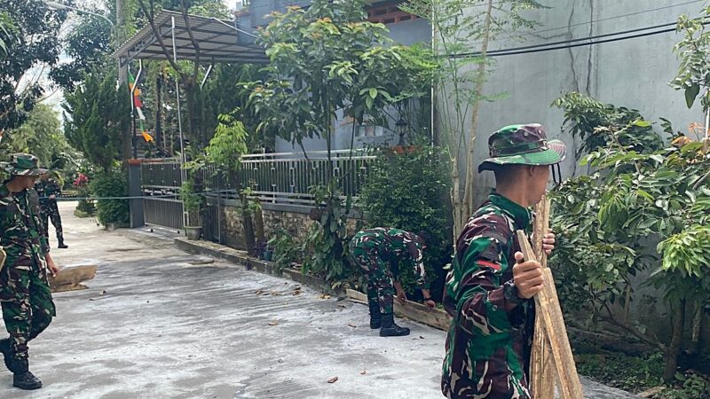 H+17 TMMD Ke-127 Depok, Pengerasan Jalan GDC Tembus 81 Persen