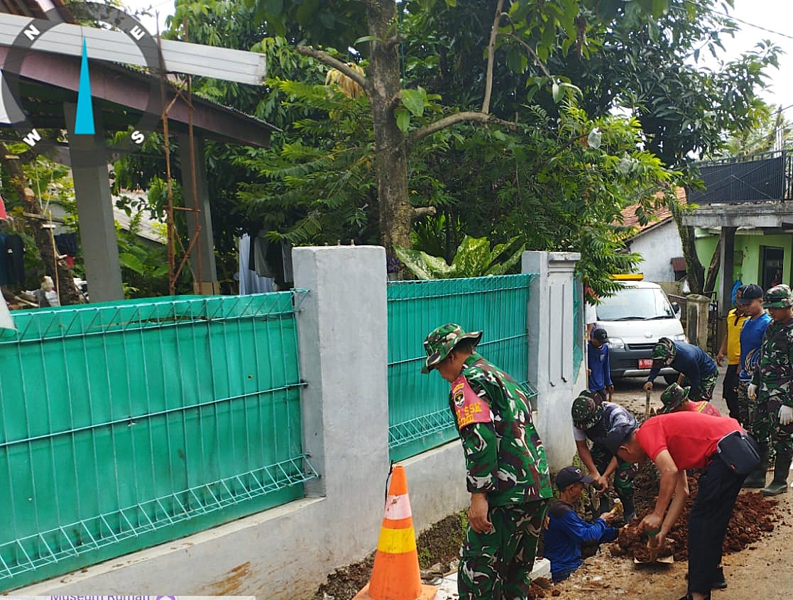 Pembangunan Drainase Nyaris Tuntas, TMMD Jadi Solusi Atasi Genangan Air