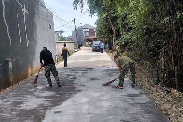 TMMD ke-127 Depok Percepat Pengerasan Jalan di GDC Gardenia, Akses Warga Kian Mudah