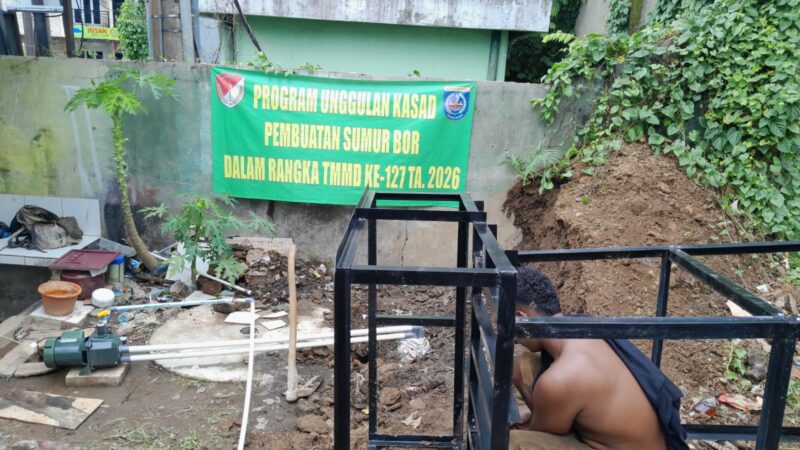 Situasi Kondusif, Progres TMMD Kodim 0508/Depok Terus Dikebut.
