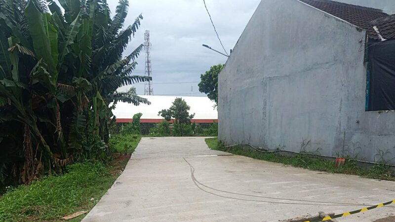 Pengerasan Jalan di Sukmajaya Rampung Lewat Program TMMD