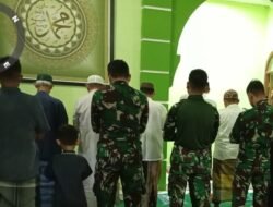 Satgas TMMD 127 Kodim 0508/Depok Bangun Kedekatan dengan Warga Lewat Tarawih