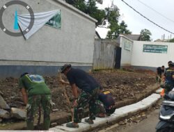 Infrastruktur Lingkungan Diperkuat, TMMD Depok Selesaikan Drainase di Sukamaju