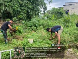 Semangat Gotong Royong Warnai Kerja Bakti TMMD di Tirtajaya