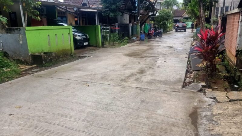 Jalan Lingkungan di Grand Depok City Selesai Dikeraskan, Mobilitas Warga Makin Mudah
